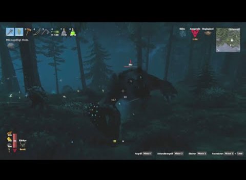 Vorschaubild: Plötzlich ist da ein Bär!?! Valheim - Begegnung im Düsterwald